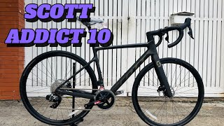 Road  Scott Addict 10 Disc 2023  Sram Etap Rival 12sp  Frame size S  520  Thuỵ Sĩ [upl. by Sedberry836]