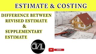 Difference between Revised Estimate amp Supplementary Estimate QSC  HINDI [upl. by Sej185]