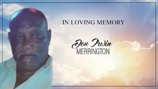 Celebrating the Life of Don Irwin Merrington [upl. by Allehc]