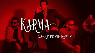 Karma Gabry Ponte Remix 🎵 The Kolors Lyrics [upl. by Aiket]