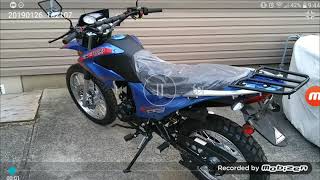 TaoTao Motor TBR7 Dual Sport Quality Control before 1st Start [upl. by Ruffin]