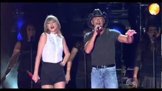 Taylor Swift amp Tim Mcgraw Highway CMA [upl. by Naeruat256]