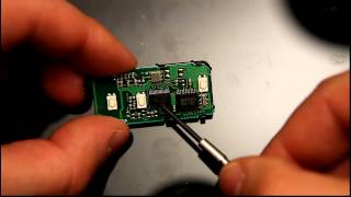 Lexus transponder key fob Remote disassembly [upl. by Alaekim]