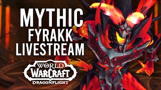 AMIRDRASSIL MYTHIC FYRAKK PROG OUTLAWSUBTLETY ROGUE POV  WoW Dragonflight Livestream [upl. by Chud]