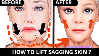 🛑 LIFT SAGGING SKIN EXERCISE JOWLS NASOLABIAL FOLDS  FACELIFT FOREHEAD LINES ANTIAGING MOUTH [upl. by Oiralih]