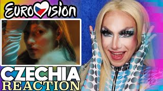 🇨🇿 Aiko  Pedestal REACTION  Czechia  Czech Republic Eurovision 2024 [upl. by Baal758]