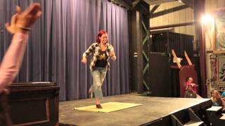 Jennelle LeMoines Tap Dance at The Woodstock Fruit Festival Talent Show [upl. by Newcomer876]