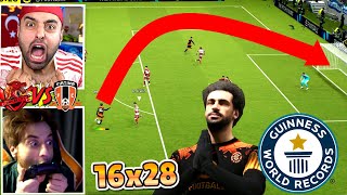 YENİ DÜNYA REKORU 16 TANE 28 METRE PLASE GOL  EMJAN AĞLADI  ÜMİDİ VS EMJAN ELPESİCO 24 [upl. by Anod842]