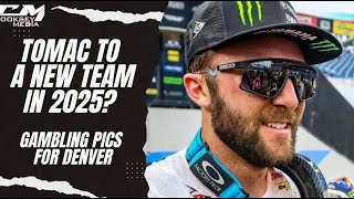 Tomac To A New Team Denver Gambling Picks And More [upl. by Hadias]