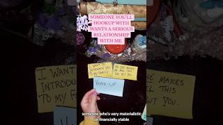 SOMEONE YOULL HOOKUP WITH WANTS A RELATIONSHIP Tarot soulmate trending short [upl. by Eneleh]