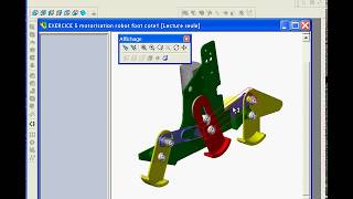 exercice 5 symetrie et assemblage Solidworks [upl. by Angelita493]