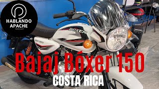 Bajaj Bóxer 150cc ficha técnicaprecio Costa Rica [upl. by Kcerred]