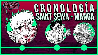 Saint Seiya CRONOLOGÍA CANÓNICA DEL MANGA [upl. by Aivitnahs]