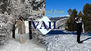 LOOK MOM IM ON A MOUNTAIN Vail Colorado  Vail Ski Resort [upl. by Hallutama629]