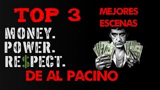 TOP 3 MEJORES ESCENAS de AL PACINO opinion personal SCARFACE THE DEVILS ADVOCATE EL PADRINO [upl. by Seve309]