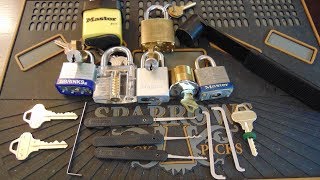 28 Know Your Technique to Open Locks Effectively with Real Locks [upl. by Lelah]