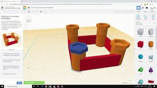 Lets Learn Tinkercad Use the Align Tools and the Workplane Helper [upl. by Albina227]