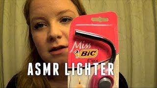 ASMR HD  whispered  lighter sounds fire and some tapping [upl. by Tarsuss]