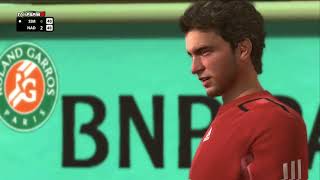 Gilles SIMON vs Rafa NADAL  Roland Garros  PS3 60 FPS  TOP SPIN 4 [upl. by Edina667]