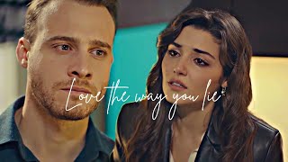 Eda amp Serkan Love the way you lie [upl. by Ekud]