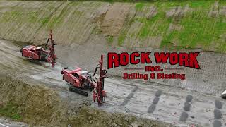 Rock Work Inc Drilling and Blasting Route 1 [upl. by Hoag]