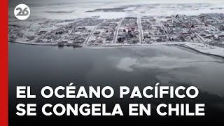 El Océano Pacífico se congela en Chile [upl. by Dahlstrom]