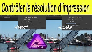 vidéo 15 tuto français Affinity photo  contrôlez la résolution dimpression [upl. by Zile]