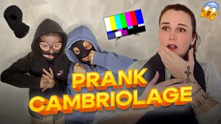 PRANK CAMBRIOLAGE ON RETOURNE LA MAISON [upl. by Llenaj932]