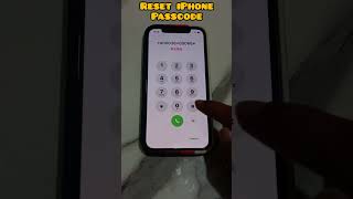 Reset iPhone Passcode If Forgot Without Face iD 4mekey unlock unlockiphone [upl. by Senskell]