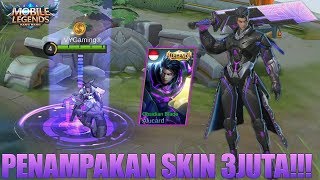 WOW INI DIA SKIN LEGEND ALUCARD OBSIDIAN BLADE  DENGAN EFEK ANIMASI SUPER GG DAN NEW VOICE [upl. by Fennie912]