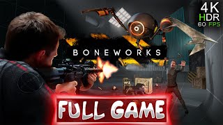 VR BONEWORKS  Walkthrough FULL GAME 4K 60FPS No Commentary [upl. by Rehportsirhc]