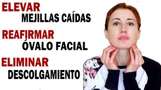 GIMNASIA FACIAL  Reafirmar y Rejuvenecer el Óvalo Facial [upl. by Winter76]