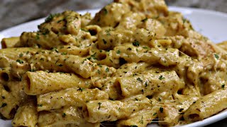 Creamy Pesto Chicken Pasta Recipe [upl. by Aruasi]