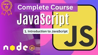 Introduction to JavaScript  JavaScript beginners course 2024 CH 1 [upl. by Anilra]