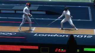 Men Epee Yellow R16 Heinzer SUI vs Limardo VEN [upl. by Standley]