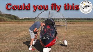 Fly Portugal  paramotor trike that flys like a bird [upl. by Annadroj235]