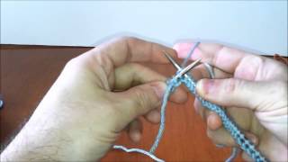 How to Knit in the Round Using Circular Needles  Left Handed [upl. by Yblocaj918]