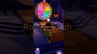 New Royale High tea🎃 roblox royalehighcontent rh royalehighgame halloween royalehigh [upl. by Symer]