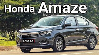 New Honda Amaze 2024 Top Model  ₹1025 lakh On Road  Honda Amaze Detailed Review 💯✅️🔥 [upl. by Tterrab]