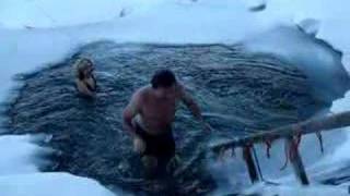 Winter Swimming FIRST TIME in Finland FUNNY [upl. by Naor130]