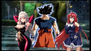 HighSchool DxD React to Issei as Goku DRAGONBALL GACHA REACT [upl. by Alyel]