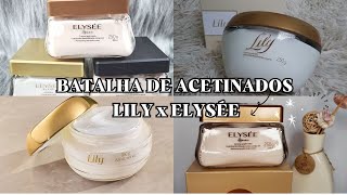 QUAL É O MELHOR ACETINADO LILY OU ELYSÉE tudo o que vc precisa saber antes de comprar [upl. by Prissy]