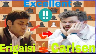 Erigaisi Arjun vs Magnus Carlsen  Meltwater Champions Chess Tour Finals 2022 [upl. by Zolner]