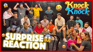 Knock Knock Reaction 😱 ft Atrangz  Nagma Mirajkar Vlogs [upl. by Irianat]