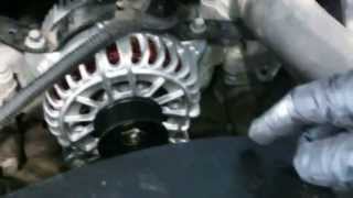 Alternator replacement Ford F250 F350 2004  2012 54L 68L Install Remove Replace [upl. by Hairej63]