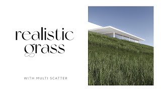 Multiscatter  Grass in 3ds Max  Tutorial [upl. by Ttenyl]