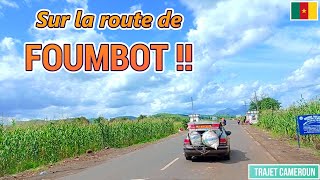 Ouest  Cameroun De Bafoussam à Foumbot  Trajet Cameroun [upl. by Vastha77]