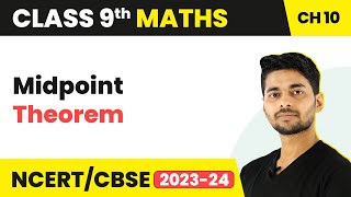 Midpoint Theorem  Quadrilateral  Class 9 Maths [upl. by Langsdon]