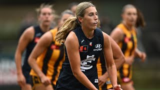 Abbie McKay  AFLW 2024 Round 1 Highlights  Carlton  Hawthorn [upl. by Emarej]