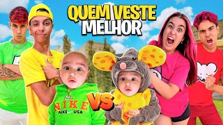 QUEM VESTIR O DAVI MELHOR VENCE quem venceu [upl. by Allemat822]